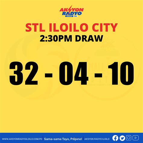 stl result iloilo city today|STL ILOILO CITY RESULT (8:30PM DRAW) .